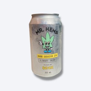 Cerveja Lata Mr. Hemp Dank Session IPA (5,5% ABV e 35 IBUs) - 350ml