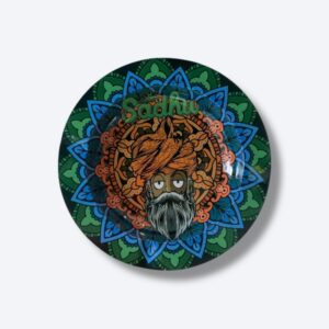 Cinzeiro de Metal Redondo Sadhu