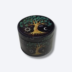 Dichavador de Metal Árvore da Vida 4 Compartimentos