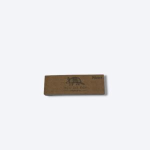 Piteira de Papel Tatu do Bem Brown Pequena