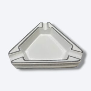 Cinzeiro de Mesa Para Charuto Modelo Cohiba Branco